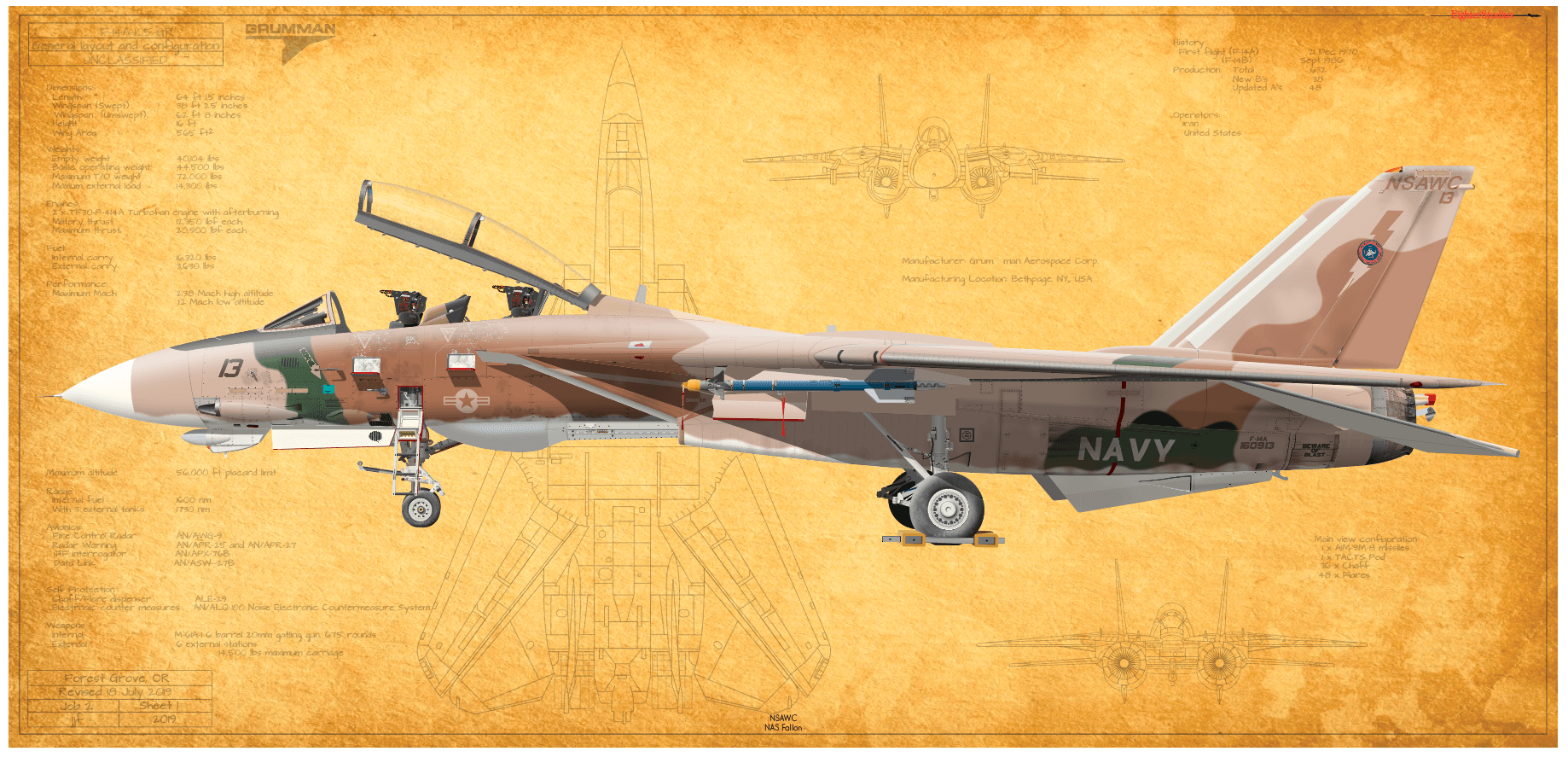 F-14A Tomcat NSAWC 